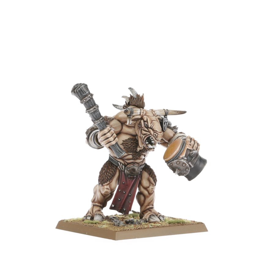 Warhammer The Old World Beastmen Brayherds Minotaur Herd