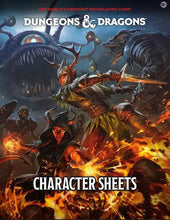 Load image into Gallery viewer, Dungeons & Dragons Character Sheets 2024