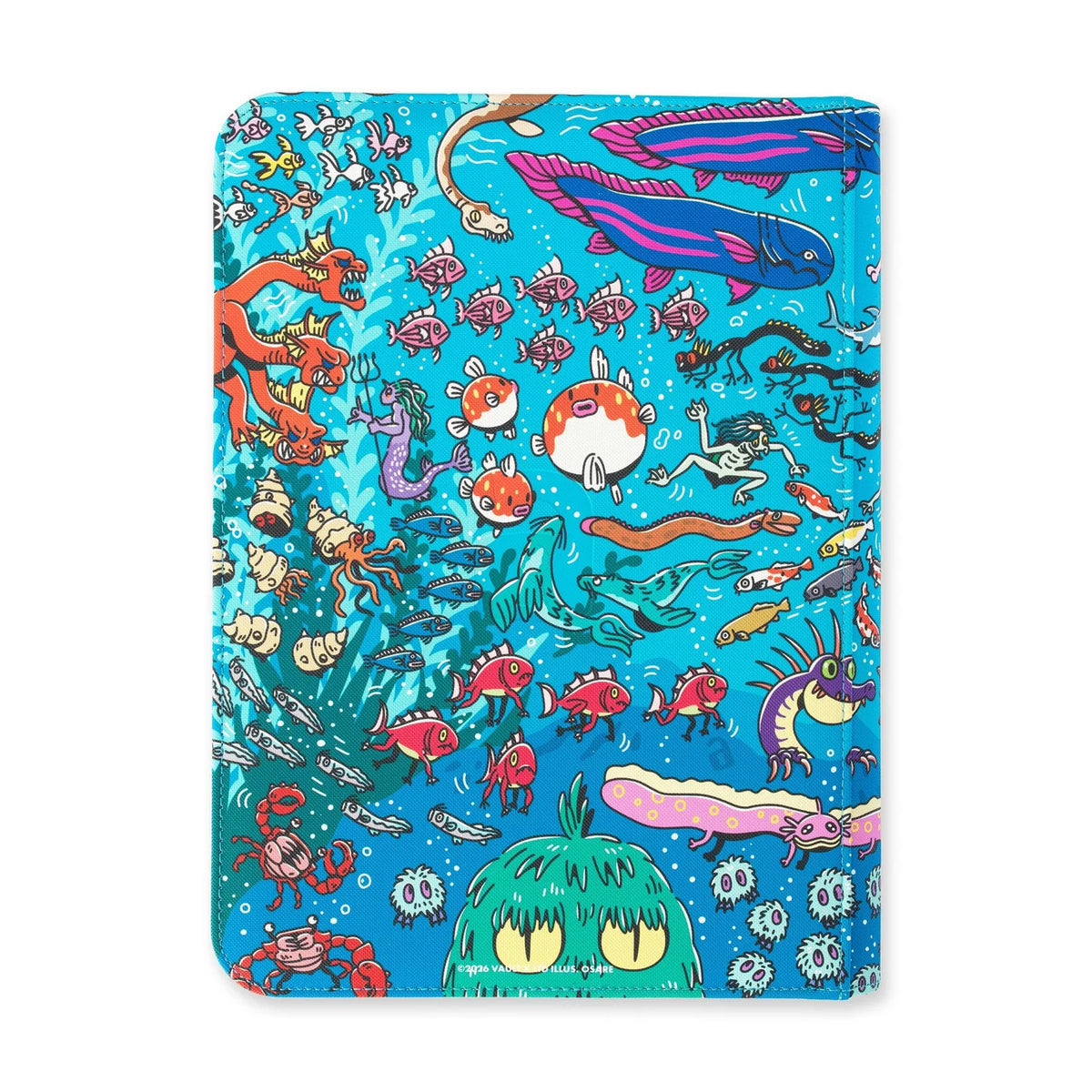 VaultX Exo-Tec Zip Binder Water: Osare 9 Pocket