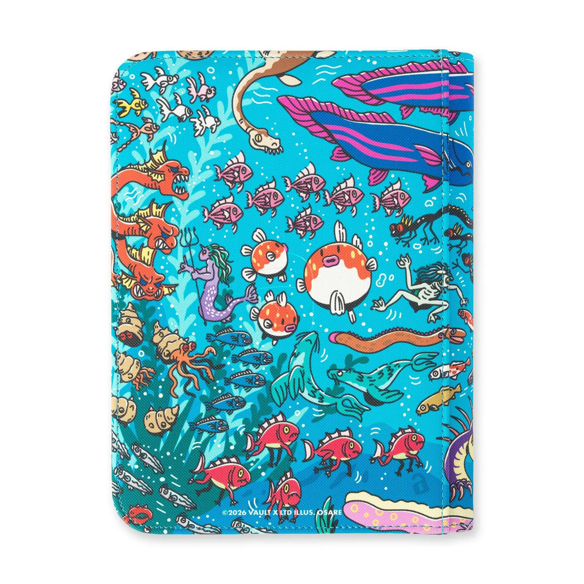 VaultX Exo-Tec Zip Binder Water: Osare 4 Pocket
