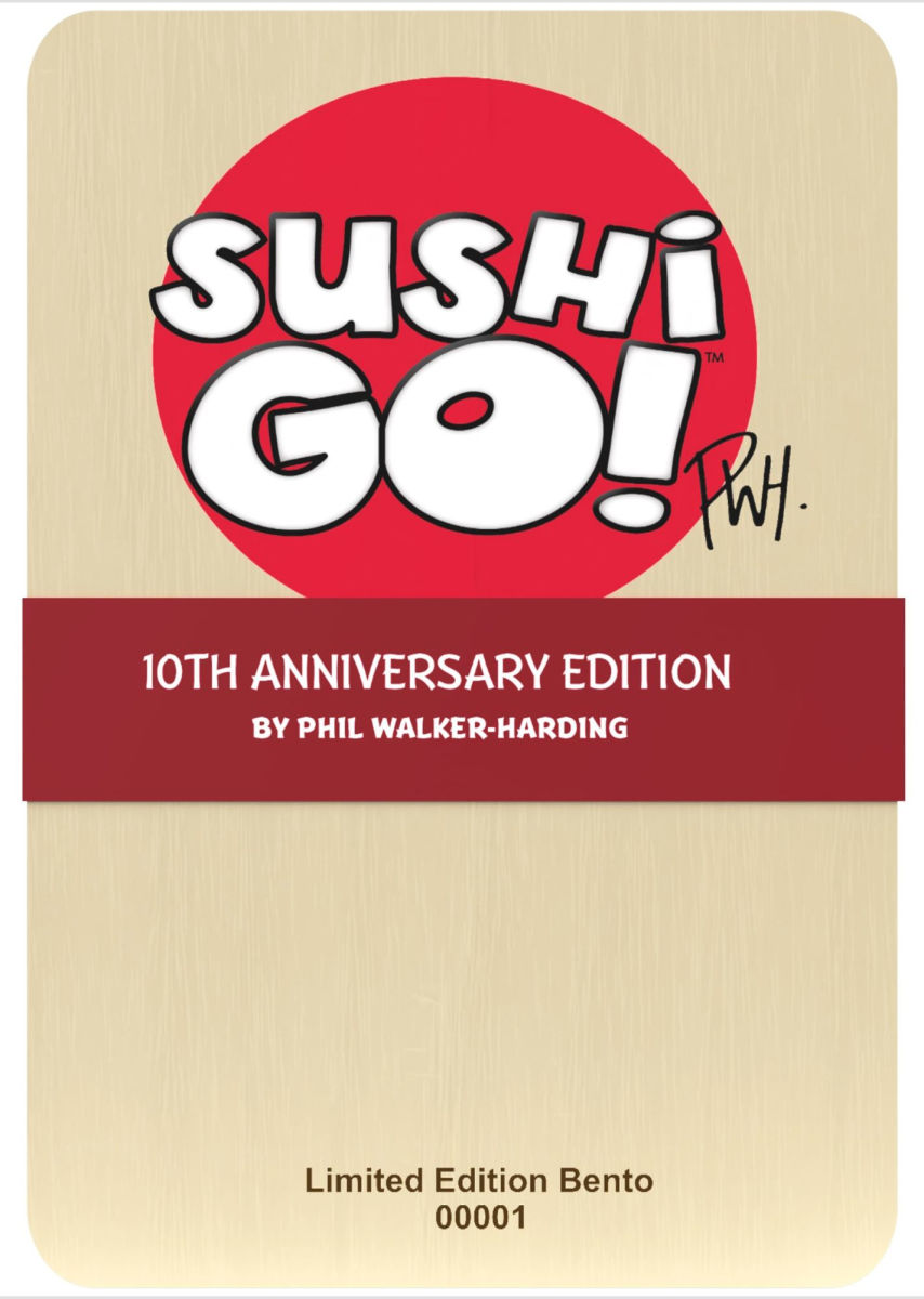 Sushi Go! 10th Anniversary Limited Edition Bento Box