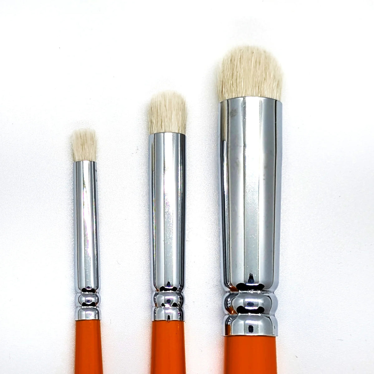 Orange Brushes - 4 Dry Brush Set