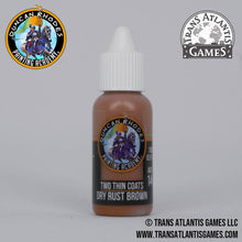 Load image into Gallery viewer, Two Thin Coats Dry Rust Brown