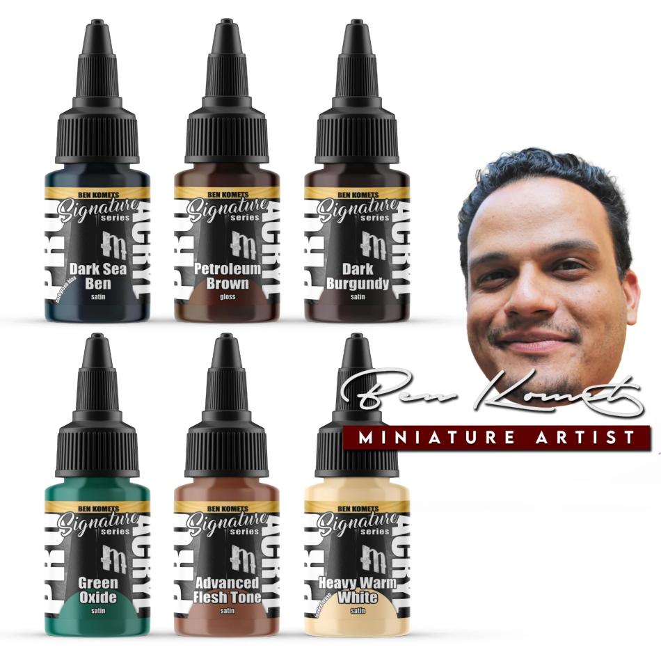 Pro Acryl Signature - Set 3 - Ben Komets