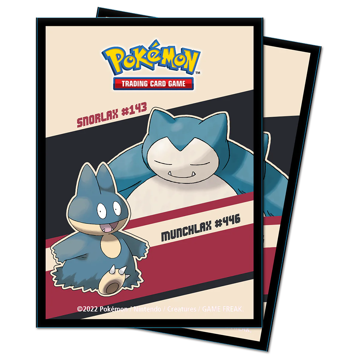 Pokemon Snorlax & Munchlax Deck Protector Sleeves 65ct