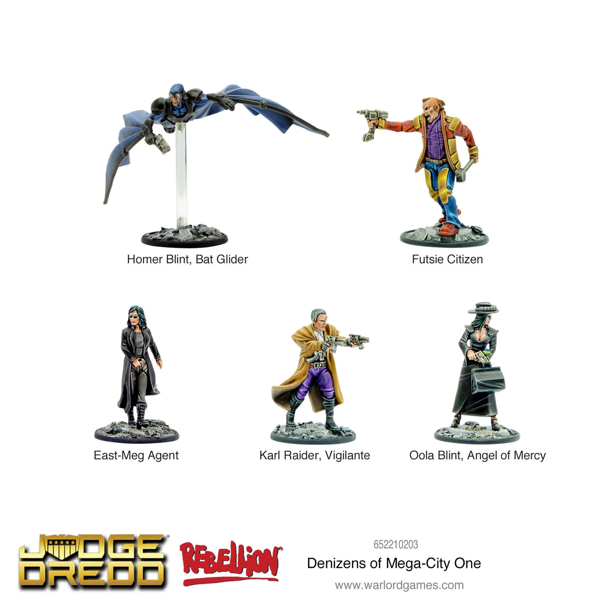 Judge Dredd Denizens Of Mega City One
