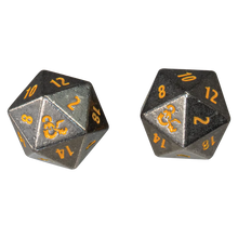 Load image into Gallery viewer, D&D Heavy Metal Realmspace D20 Dice Set