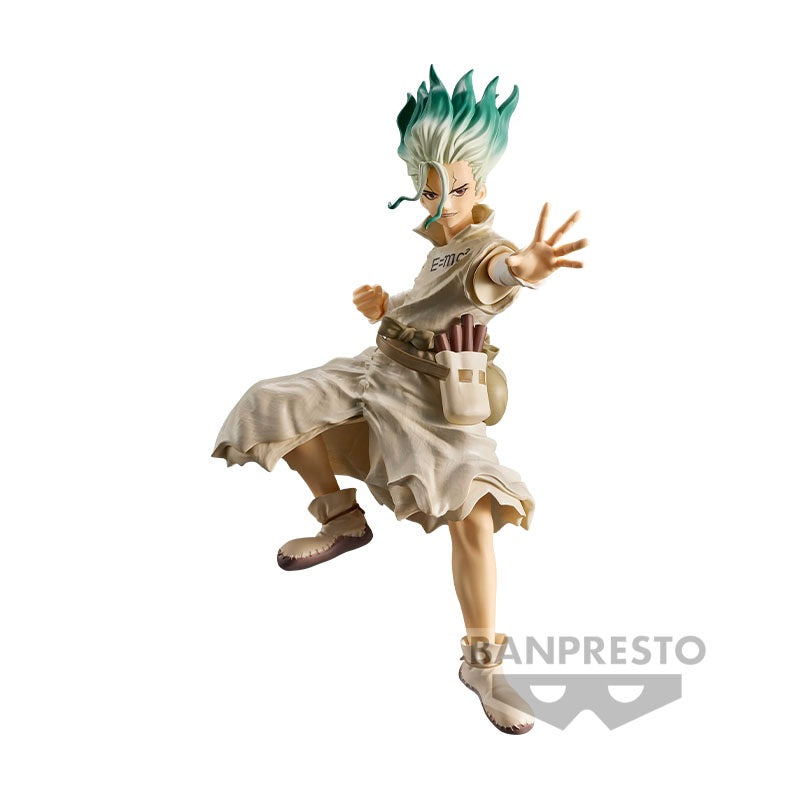 Dr Stone Stone World Senku Ishigmi II Statue Banpresto