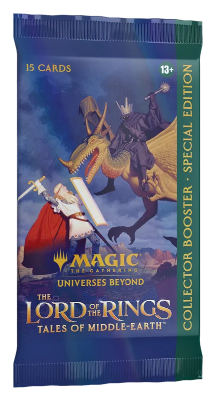 Magic: The Gathering Universes Beyond Lord of the Rings Holiday Collector Booster Special Edition Pack