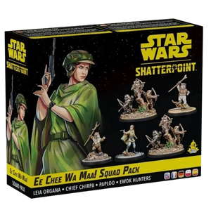 Star Wars Shatterpoint Ee Chee Wa Maa! (Leia and Ewoks) Squad Pack