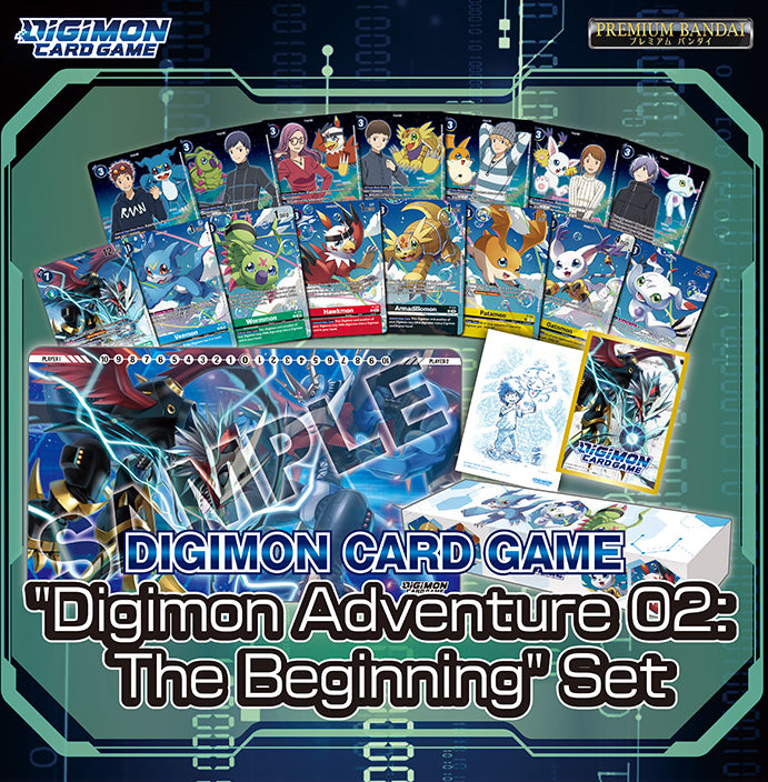 Digimon Card Game: Digimon Adventure 02 - The Beginning Set (PB-17) Digimon Card Game: Digimon Adventure 02 - The Beginning Set (PB-17)