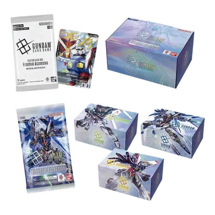 Gundam Card Game: Freedom Ascension (SC01) Deck Build Box