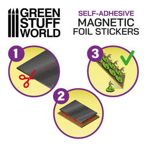 Green Stuff World Self Adhesive Rubber Steel Sheet