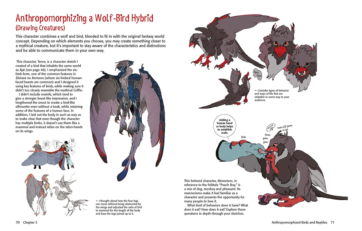A Guide to Drawing Manga Fantasy Furries: and Other Anthropomorphic Creatures