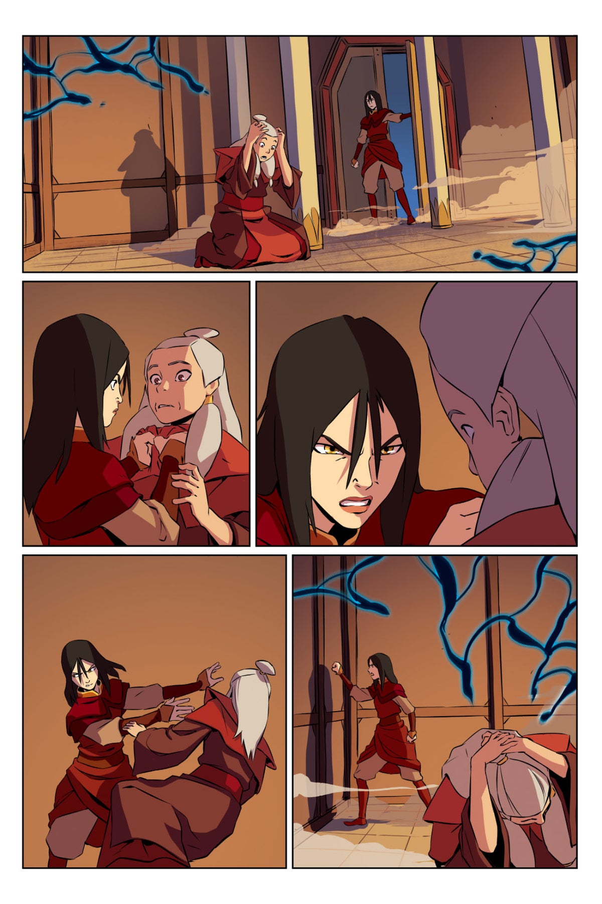 Avatar The Last Airbender: Azula In The Spirit Temple