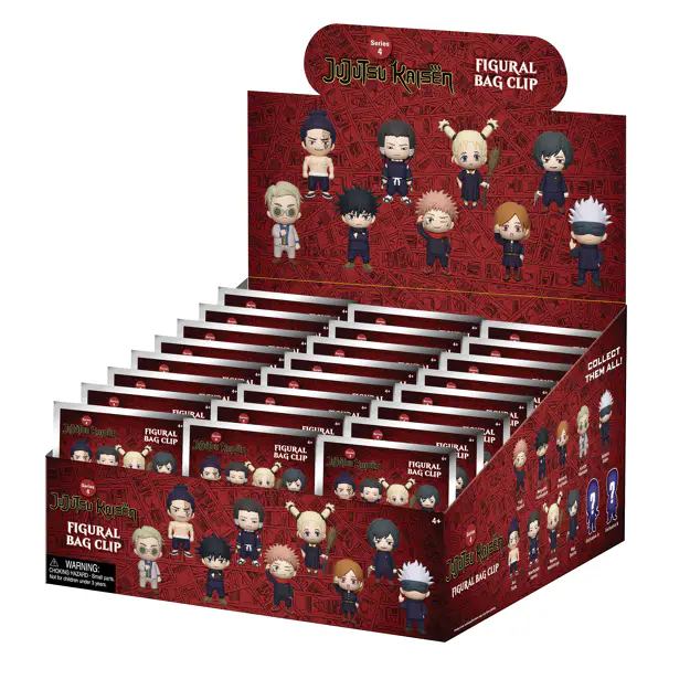 Jujutsu Kaisen Series 4 Bag Clips