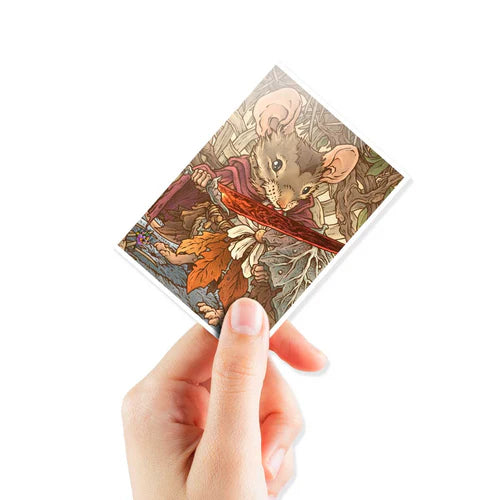 mtg bloomburrow card sleeves MTG Bloomburrow APEX Deck Protector Sleeves (105) Mabel Heir to Cragfl – Travelling Man UK