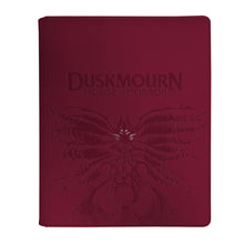Load image into Gallery viewer, Magic: The Gathering Duskmourn Set Symbol Artwork Zippered 9-Pocket PRO-Binder
