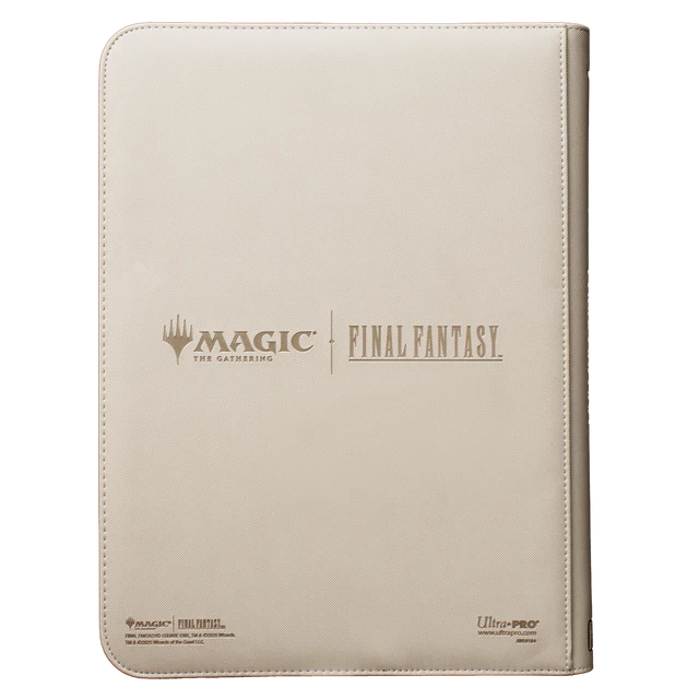 Magic: The Gathering Final Fantasy - Ultra PRO Cloud Planet's Champion 9-Pocket Premium Zippered PRO-Binder