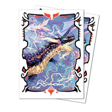 Load image into Gallery viewer, Magic The Gathering Tarkir: Dragonstorm 105ct Apex Deck Protectors Mardu