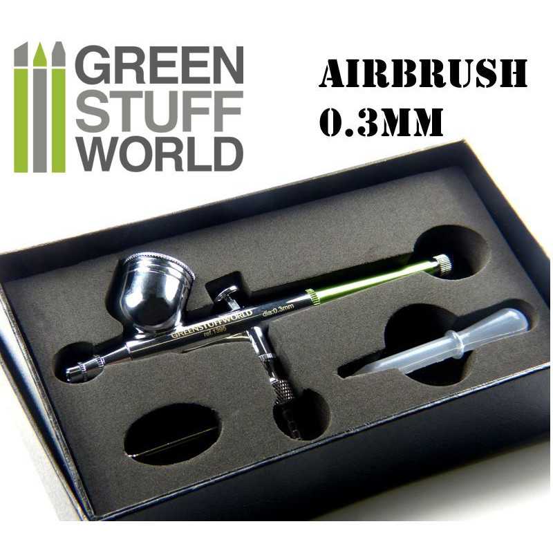 Green Stuff World Dual Action Airbrush 0.3mm