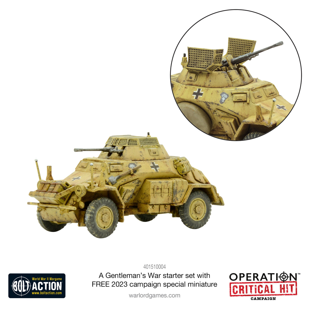 Bolt Action Starter Set ''A Gentleman's War'' Western Desert