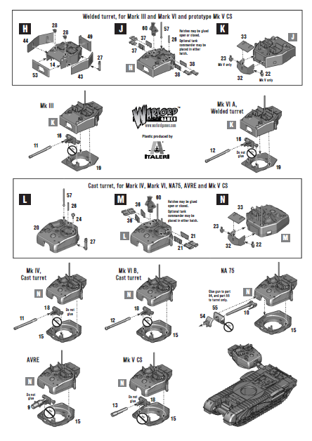 Bolt Action Churchill Infantry Tank