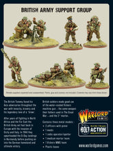 Load image into Gallery viewer, Bolt Action British Support Group (HQ, Mortar &amp; MMG)