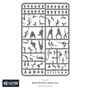 Bolt Action British 8th Army Starter Army