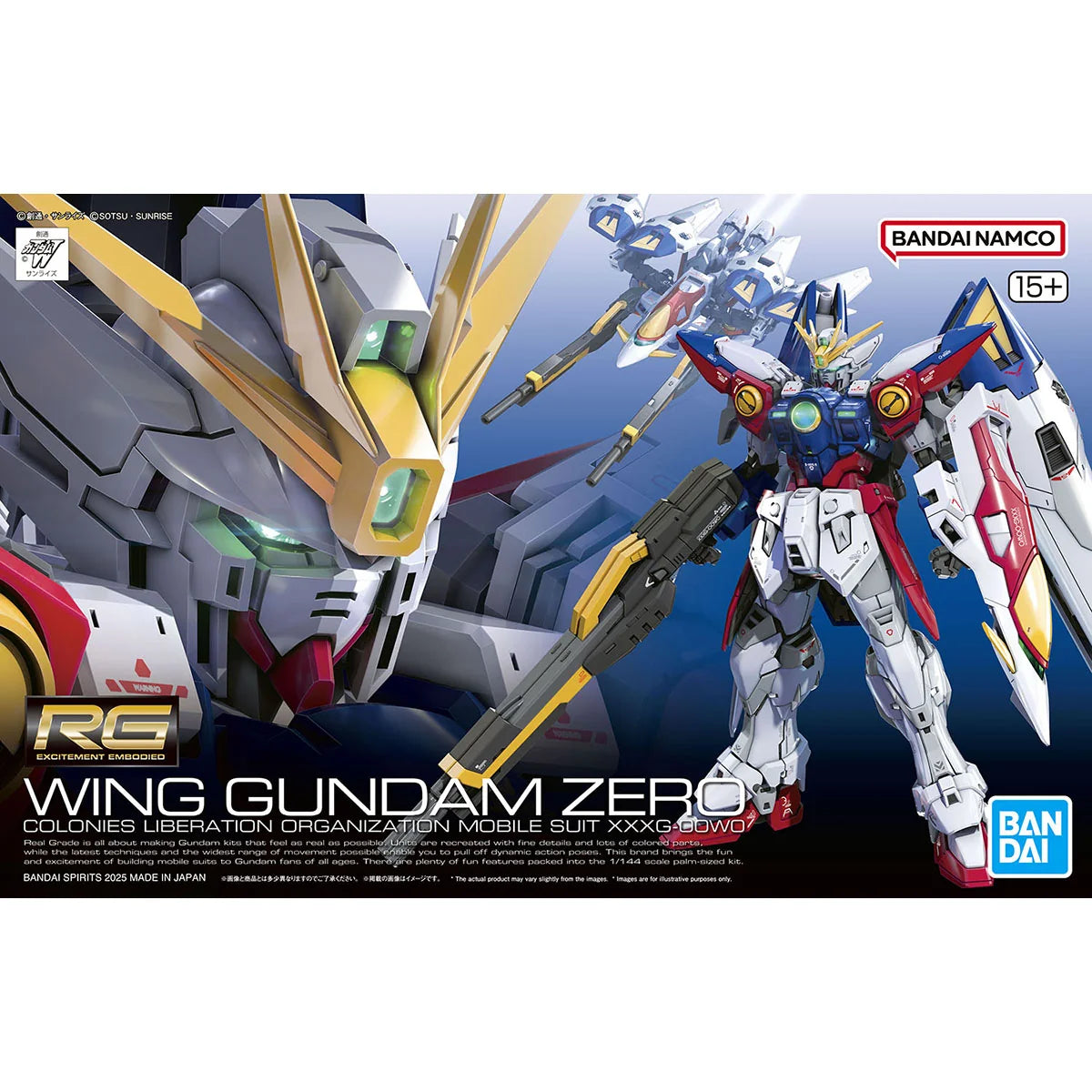 RG Wing Gundam Zero (TV Version) 1/144 Model Kit