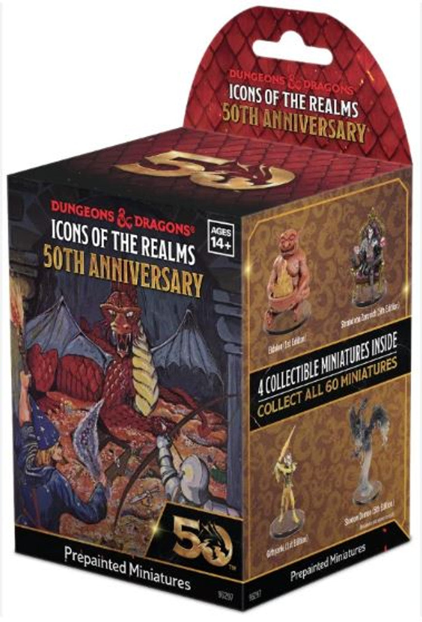 D&D Icons of the Realms 50th Anniversary (Set 31) Miniatures Booster