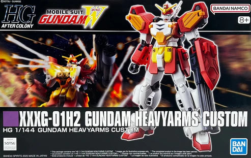 HG XXXG-01H2 Heavyarms Custom Gundam 1/144 Model Kit