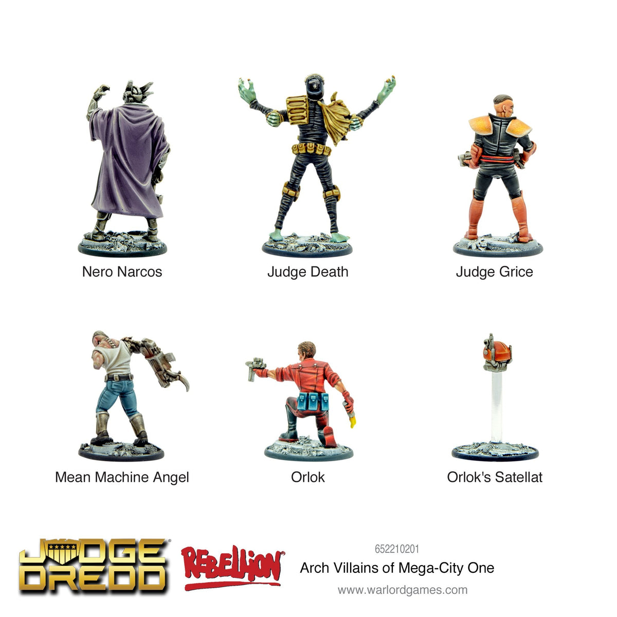 Judge Dredd Arch Villains Of Mega City