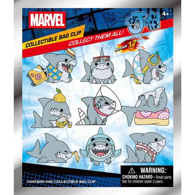 Marvel Rivals - Jeff the Land Shark Series 18 Bag Clips