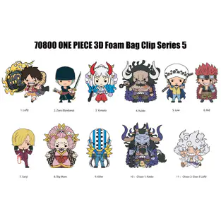 One Piece Series 5 Bag Clips