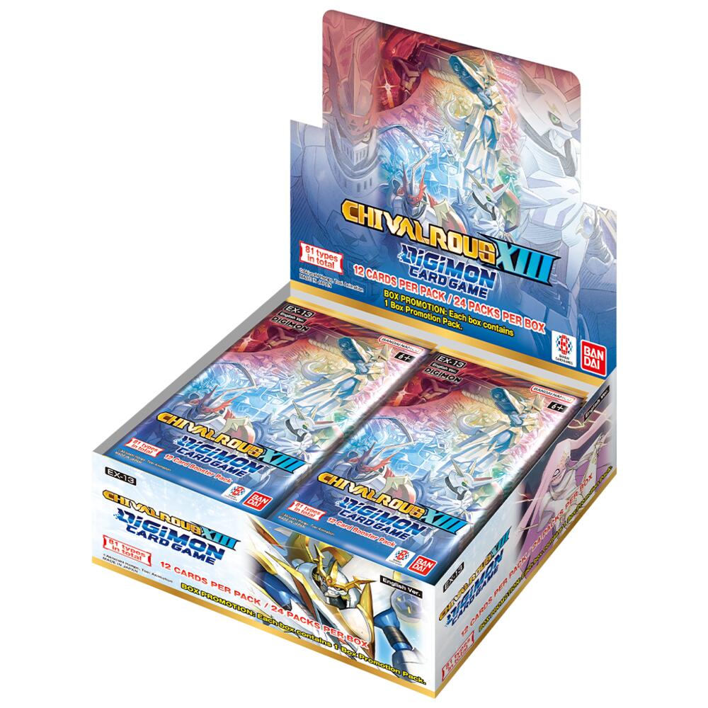 Digimon Card Game: Extra Booster Chivalrous XIII Display (EX-13)