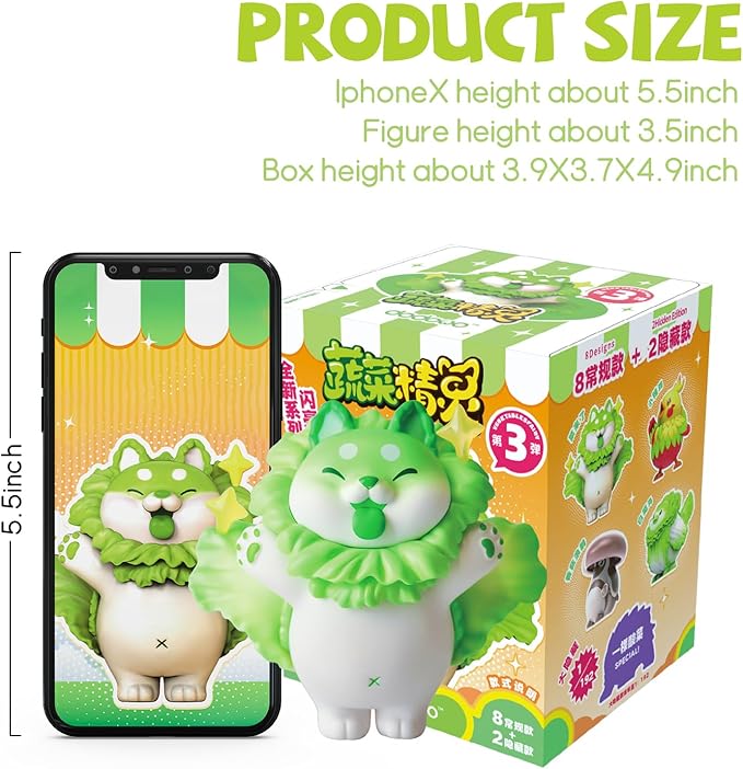 Dodowo Vegetables Fairy Series 3 Blind Box