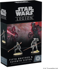 Load image into Gallery viewer, Star Wars Legion: Fifth Brother and Seventh Sister Operative Expansion