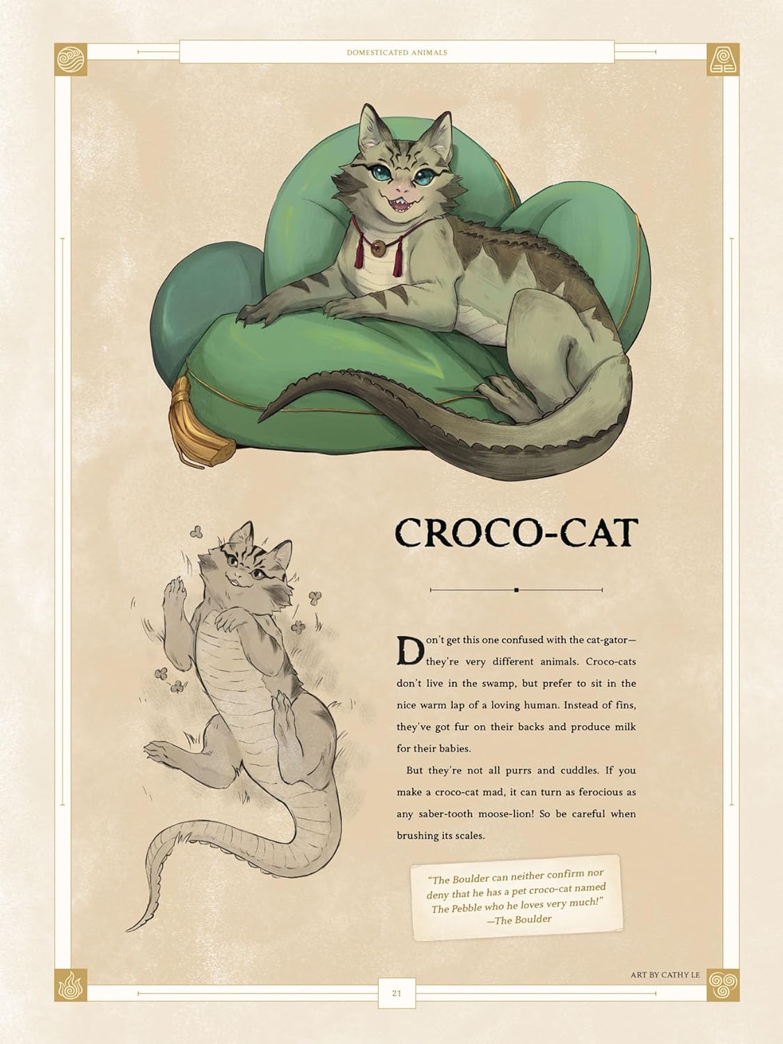 Beasts of the Four Nations: Creatures from Avatar The Last Airbender and The Legend of Korra