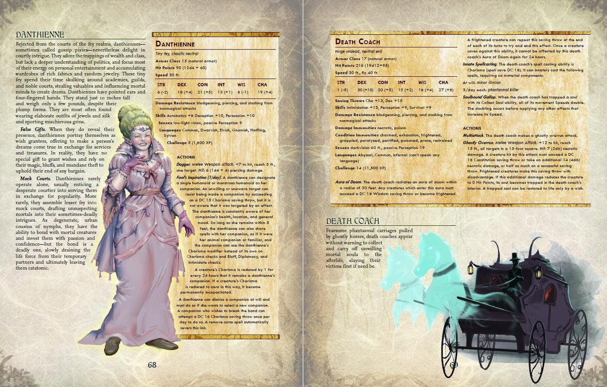Faerie Bestiary 5e