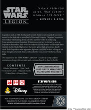 Load image into Gallery viewer, Star Wars Legion: Fifth Brother and Seventh Sister Operative Expansion