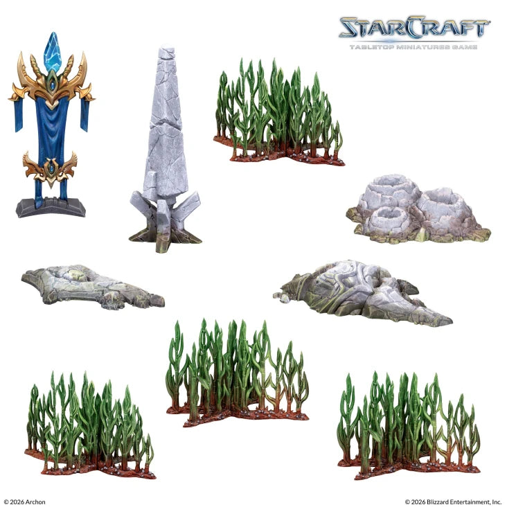 Starcraft Lost Temple Terrain Expansion Set