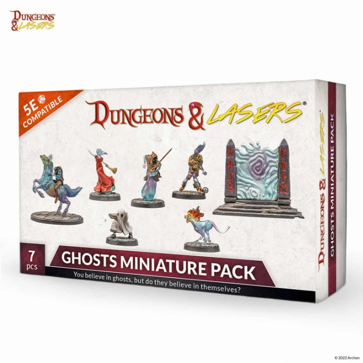 Dungeons & Lasers Miniatures Ghosts Miniature Pack