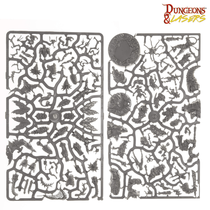 Dungeons & Lasers Miniatures Raiders and Beasts: Scareguards Archipelago