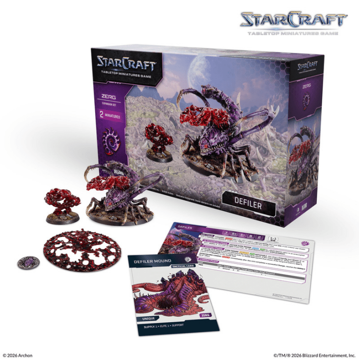 Starcraft Defiler Zerg Expansion Set