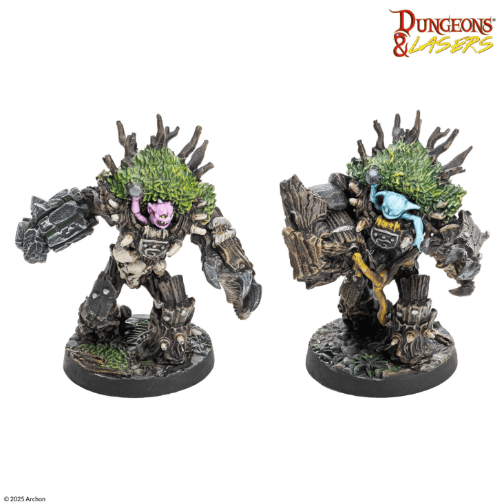 Dungeons & Lasers Miniatures Raiders and Beasts: Scareguards Archipelago