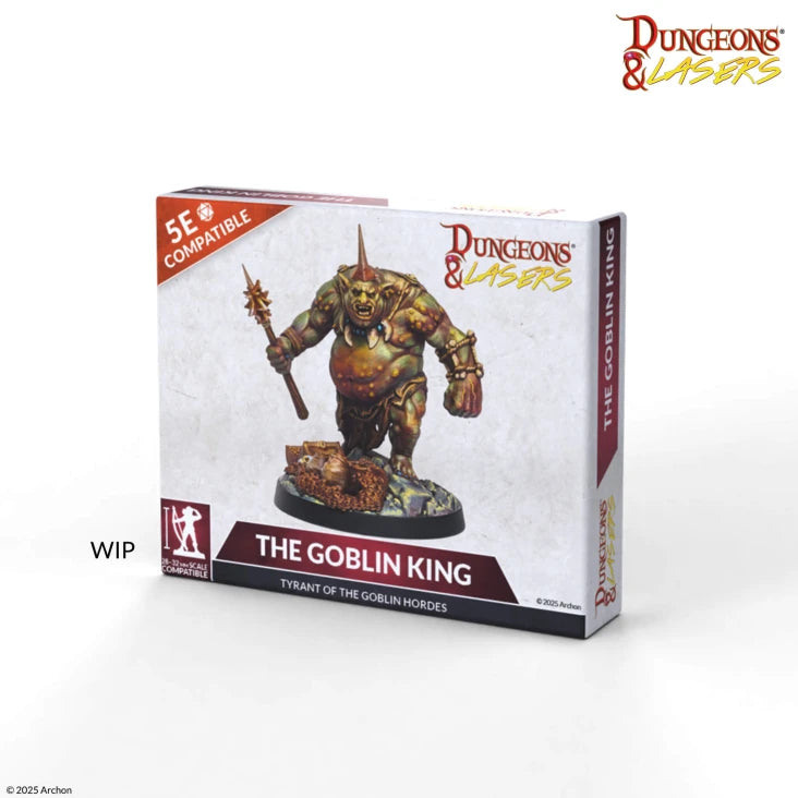 Dungeons & Lasers Miniatures Goblin King