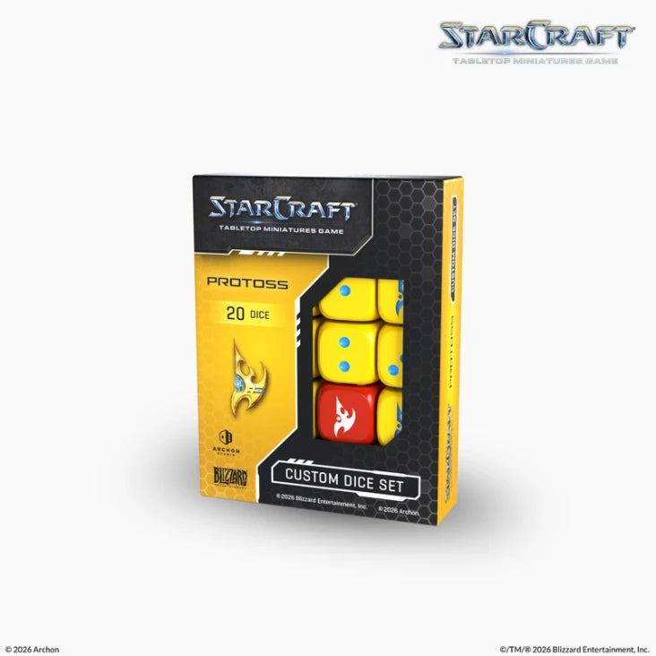Starcraft Protoss Custom Dice Set