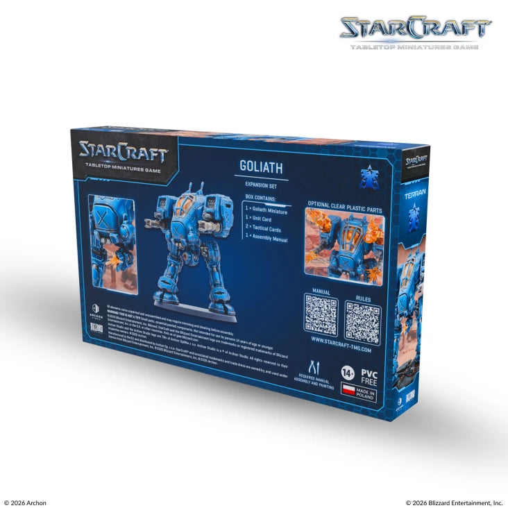 Starcraft Goliath Terran Expansion Set