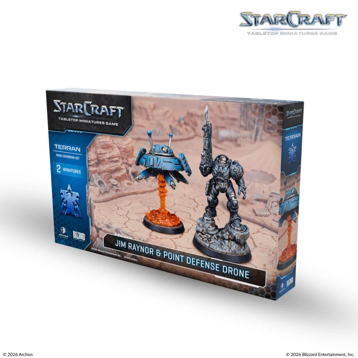 Starcraft Jim Raynor (Raynor's Raiders) Terran Hero Expansion Set